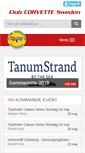 Mobile Screenshot of clubcorvette.se